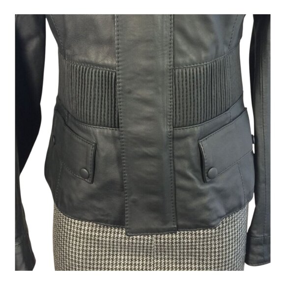 Authentic Belstaff Gold Label Leather “Little Jacket” EU 42 Made In Italy NWT - Picture 7 of 12